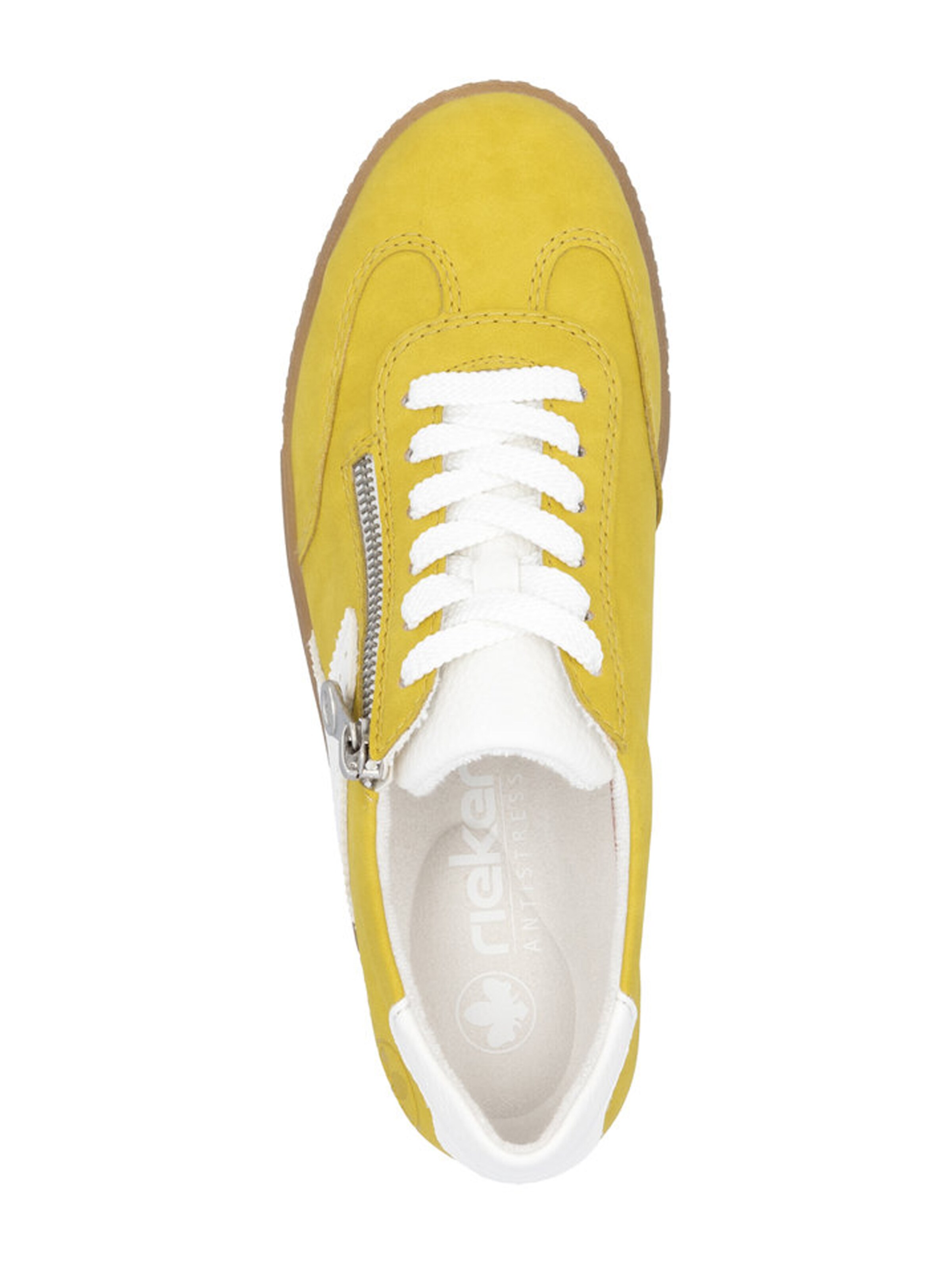 Sneaker low de la Rieker pe galben