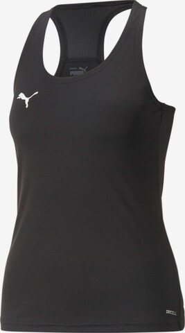 PUMA Sports Top ''TeamLIGA' in Black: front