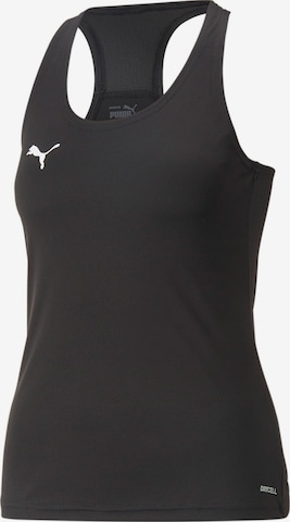 PUMA Sports Top ''TeamLIGA' in Black: front