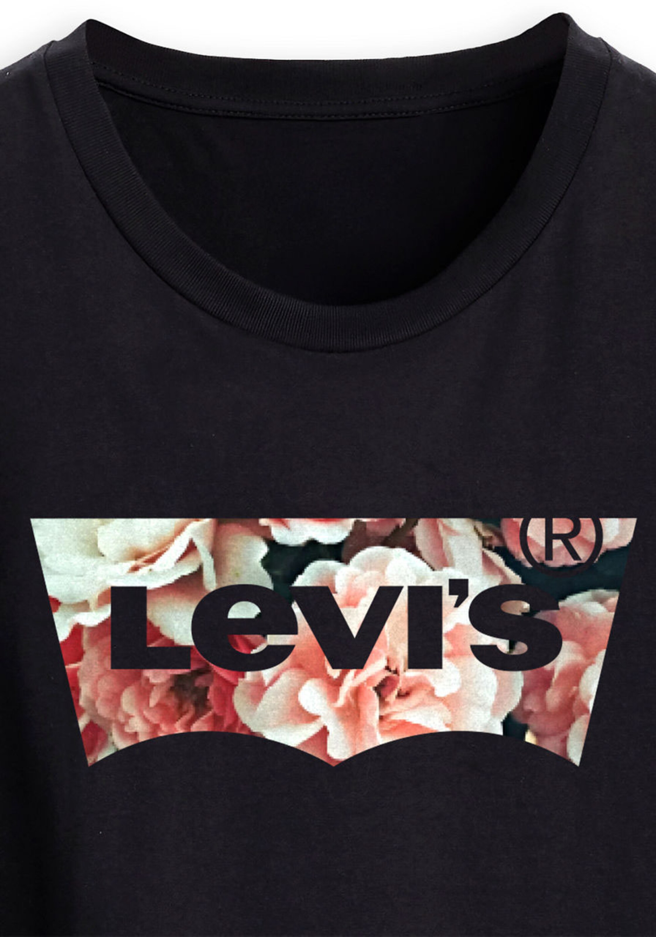 Levi's® Plus T-Shirt in Schwarz