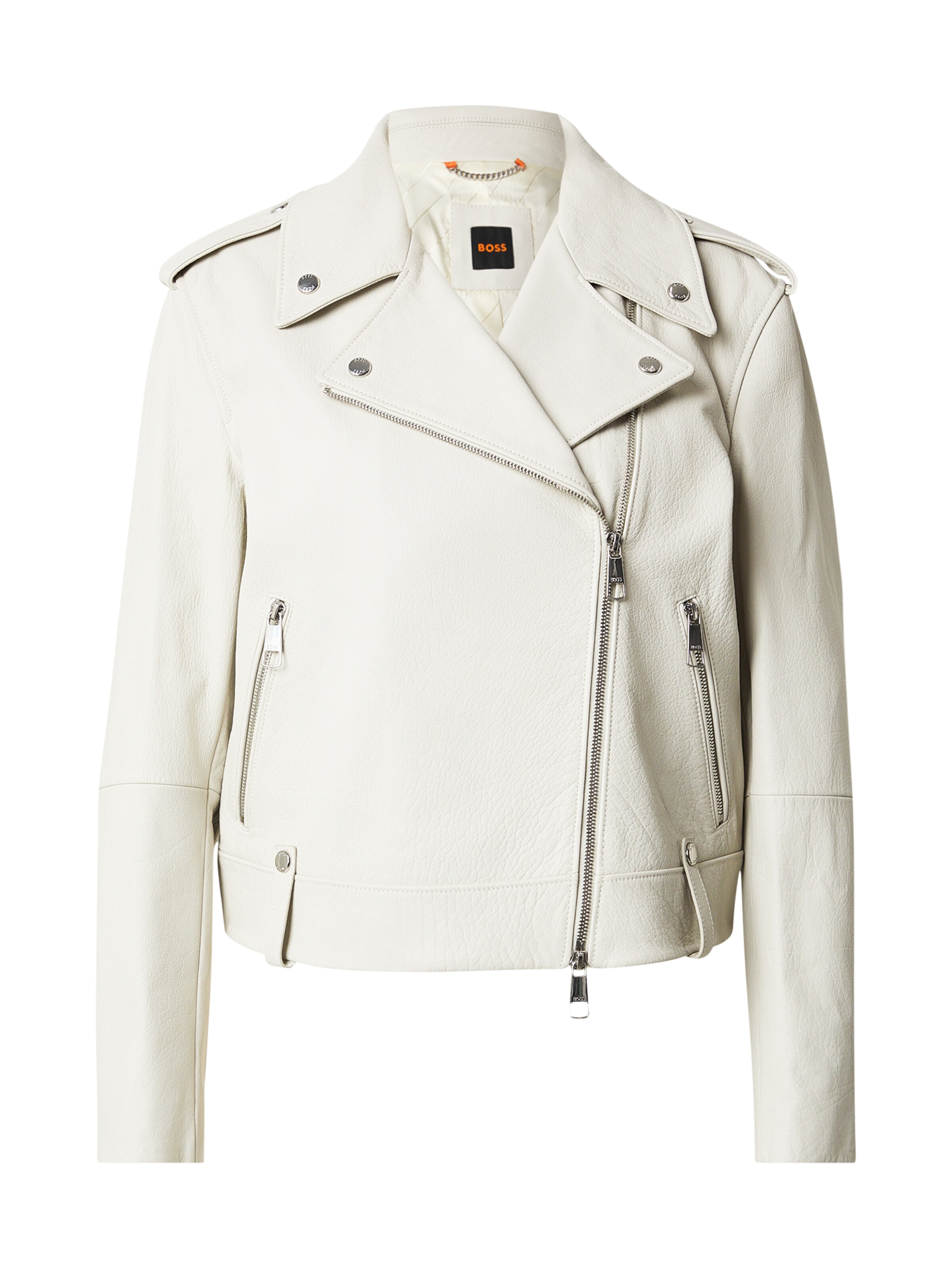 BOSS Демисезонная куртка 'C_Sandy' в Белый: спереди