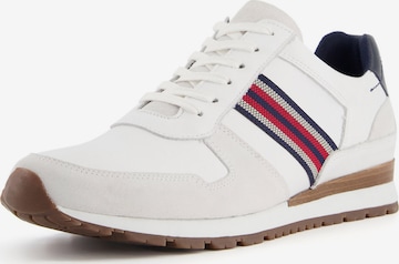 Dune LONDON Sneakers laag 'TRURO' in Wit: voorkant