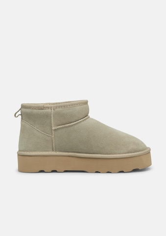 Boots s.Oliver en vert : sur le côté