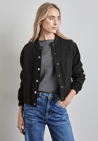 STREET ONE Jacke in Schwarz: Vorderseite