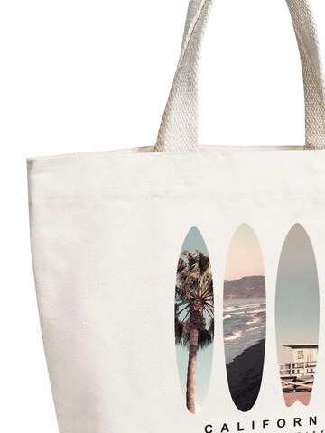 Neverless Strandtasche 'Surf Paradise'‌‌ in Beige