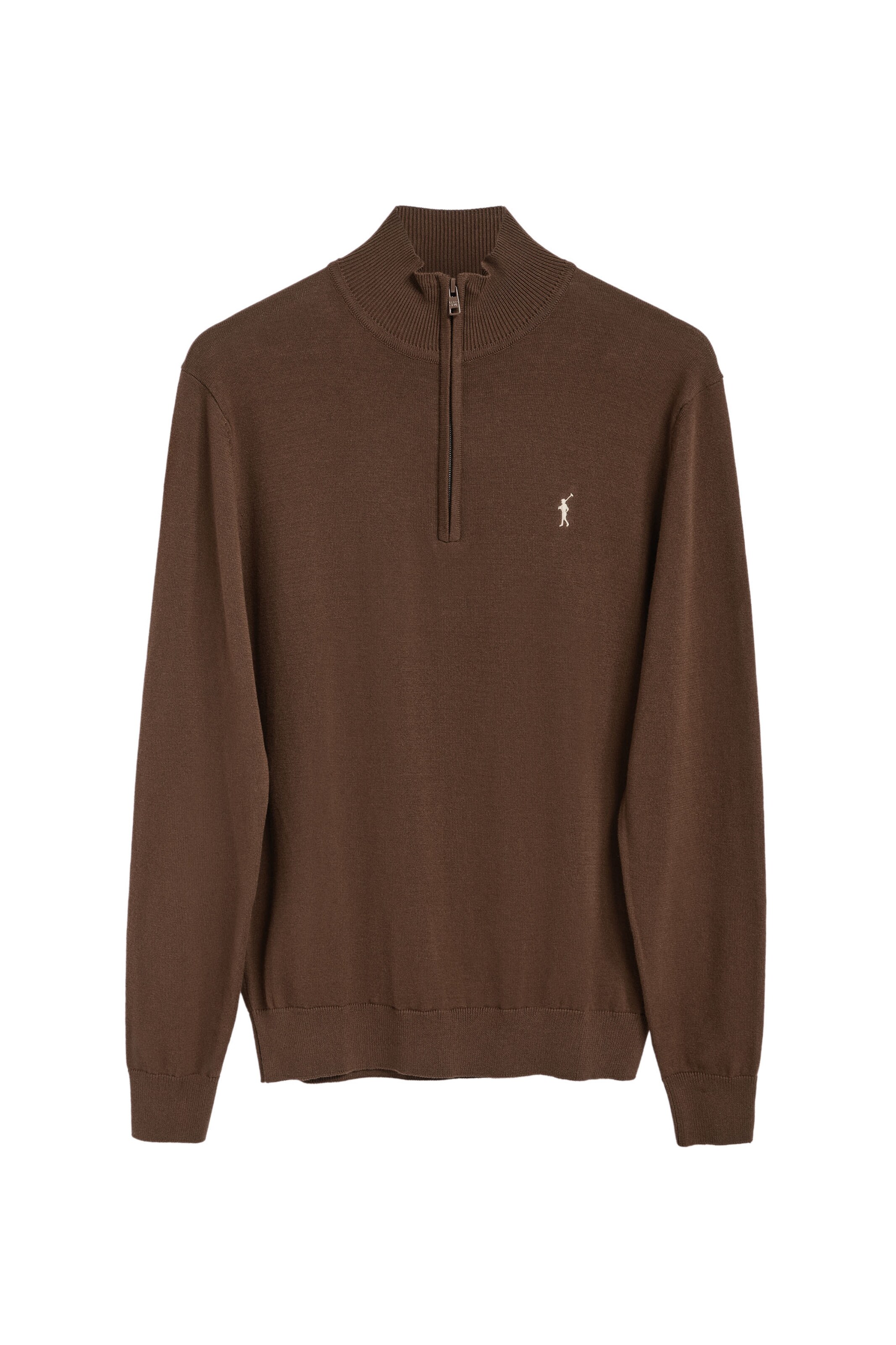 Polo Club Pullover in Braun: Vorderseite