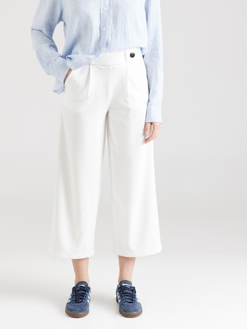 Wide Leg Pantalon 'GEGGO' JDY en blanc : devant