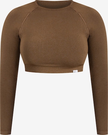 Smilodox Shirt 'Bethy' in Brown: front