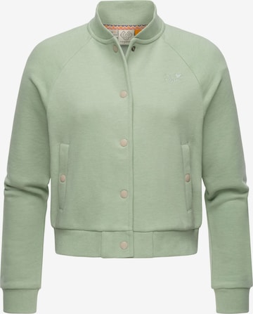 Ragwear Between-Season Jacket in Green: front