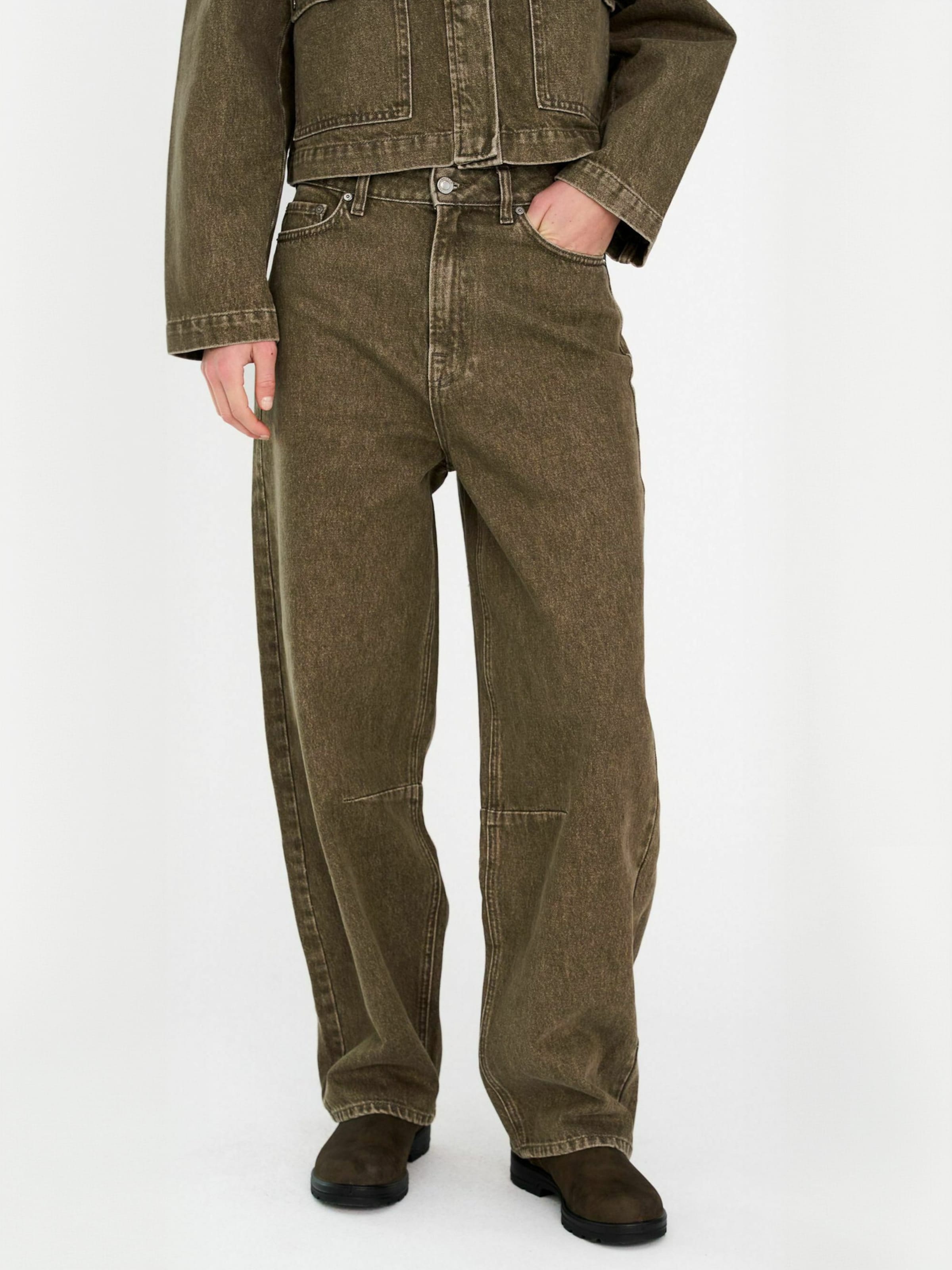 Ivy Copenhagen Regular Jeans ' IVY-Janice ' in Green: front