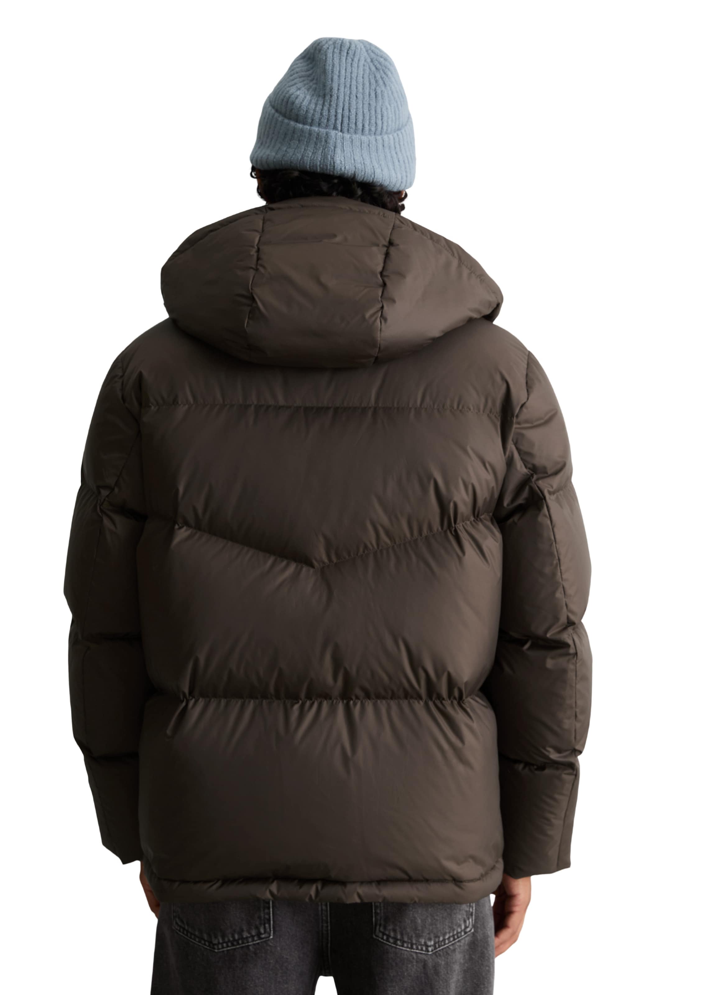 Marc O'Polo DENIM Winter jacket in Brown: back