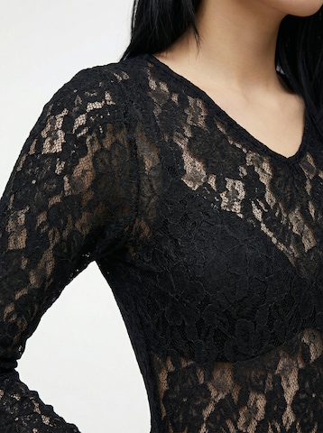 studioselect Κορμάκι-μπλουζάκι 'Lucca' σε μαύρο