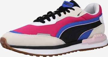 PUMA Sneakers laag 'City Rider' in Grijs: voorkant