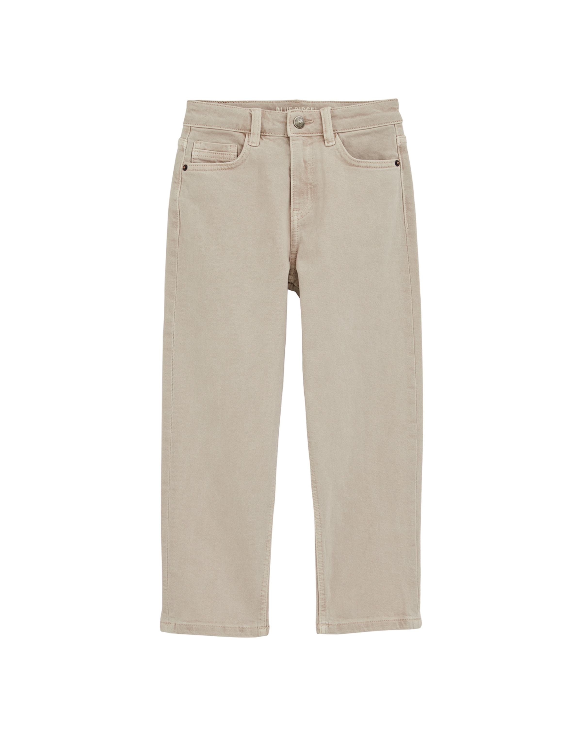 WE Fashion - Loosefit Vaquero en beige: frente