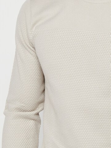 Pull-over 'Punto' KOROSHI en blanc