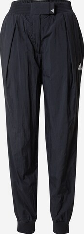 ADIDAS SPORTSWEAR Tapered Sportbroek 'Formal' in Zwart: voorkant