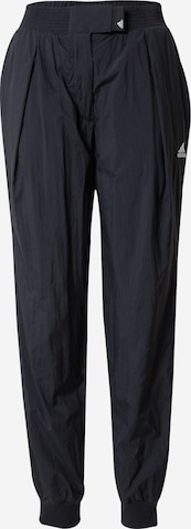 ADIDAS SPORTSWEAR - Tapered Calças de desporto 'Formal' em preto: frente