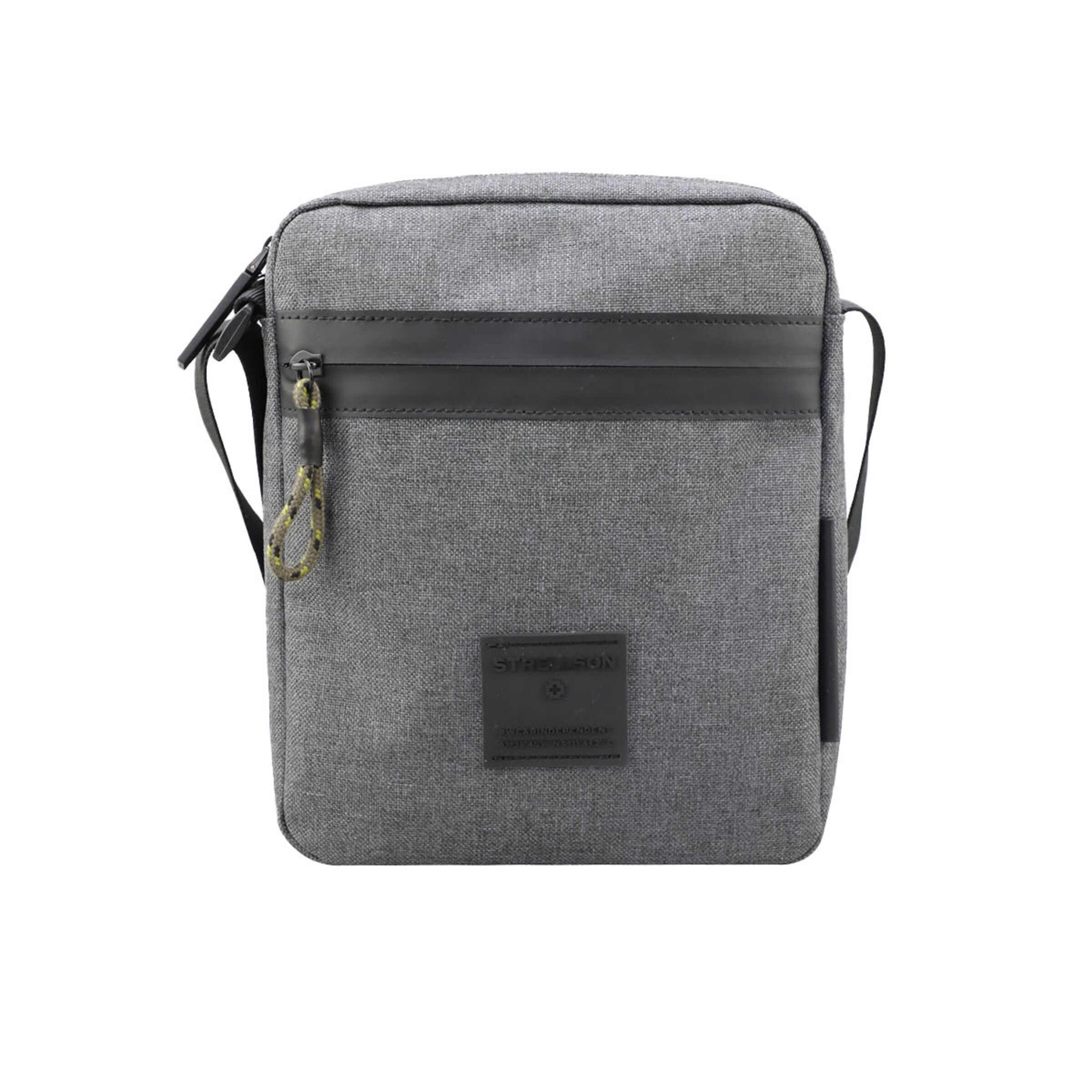 STRELLSON Schoudertas 'Northwood Marcus' in Grijs: voorkant