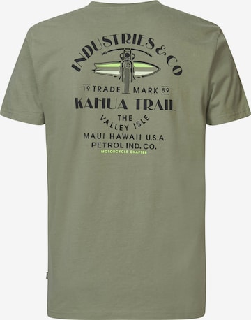 T-Shirt 'Classic' Petrol Industries en vert