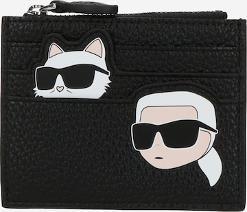 Karl Lagerfeld Kotelo 'IKON PEBBLE' värissä musta: etupuoli