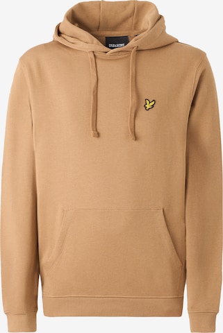 Lyle & Scott Collegepaita värissä ruskea: etupuoli