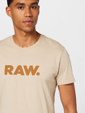 G-Star RAW Shirt 'Holorn' in Beige