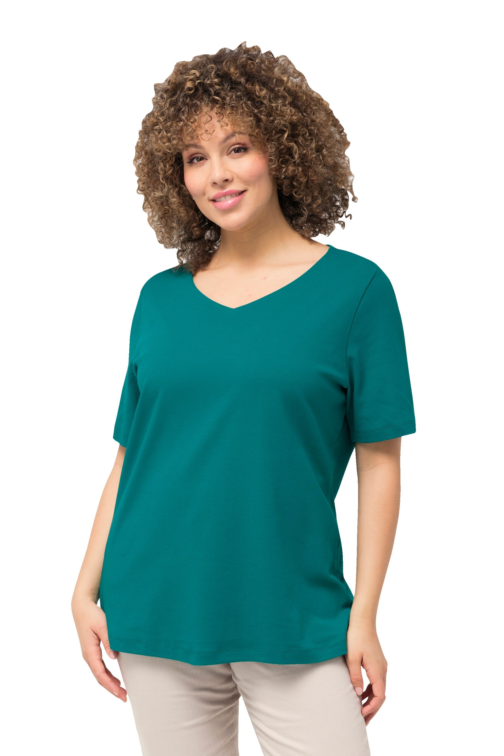 Ulla Popken Shirt in Blue: front