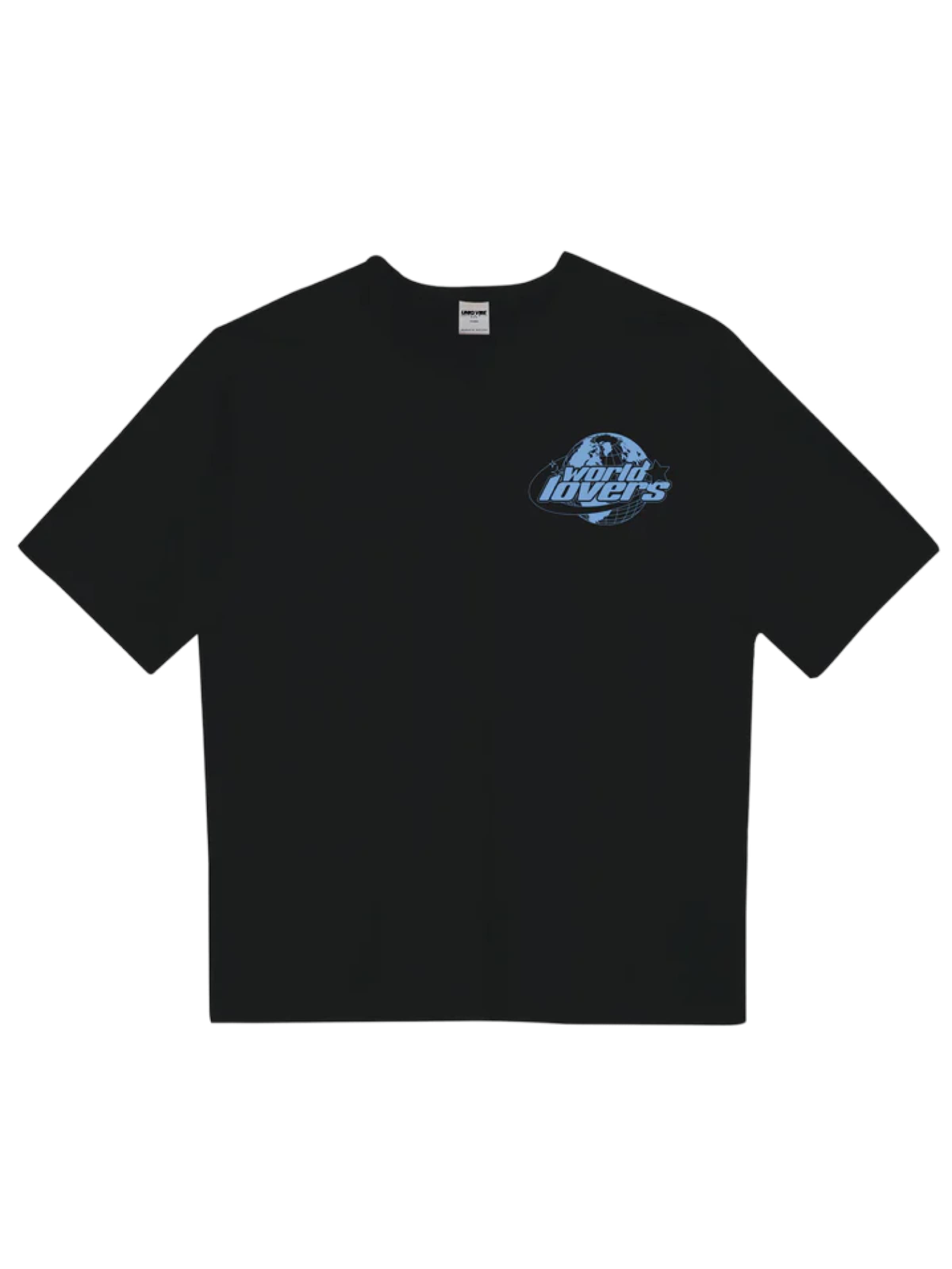 UNIQVIBE Shirt in Black: front