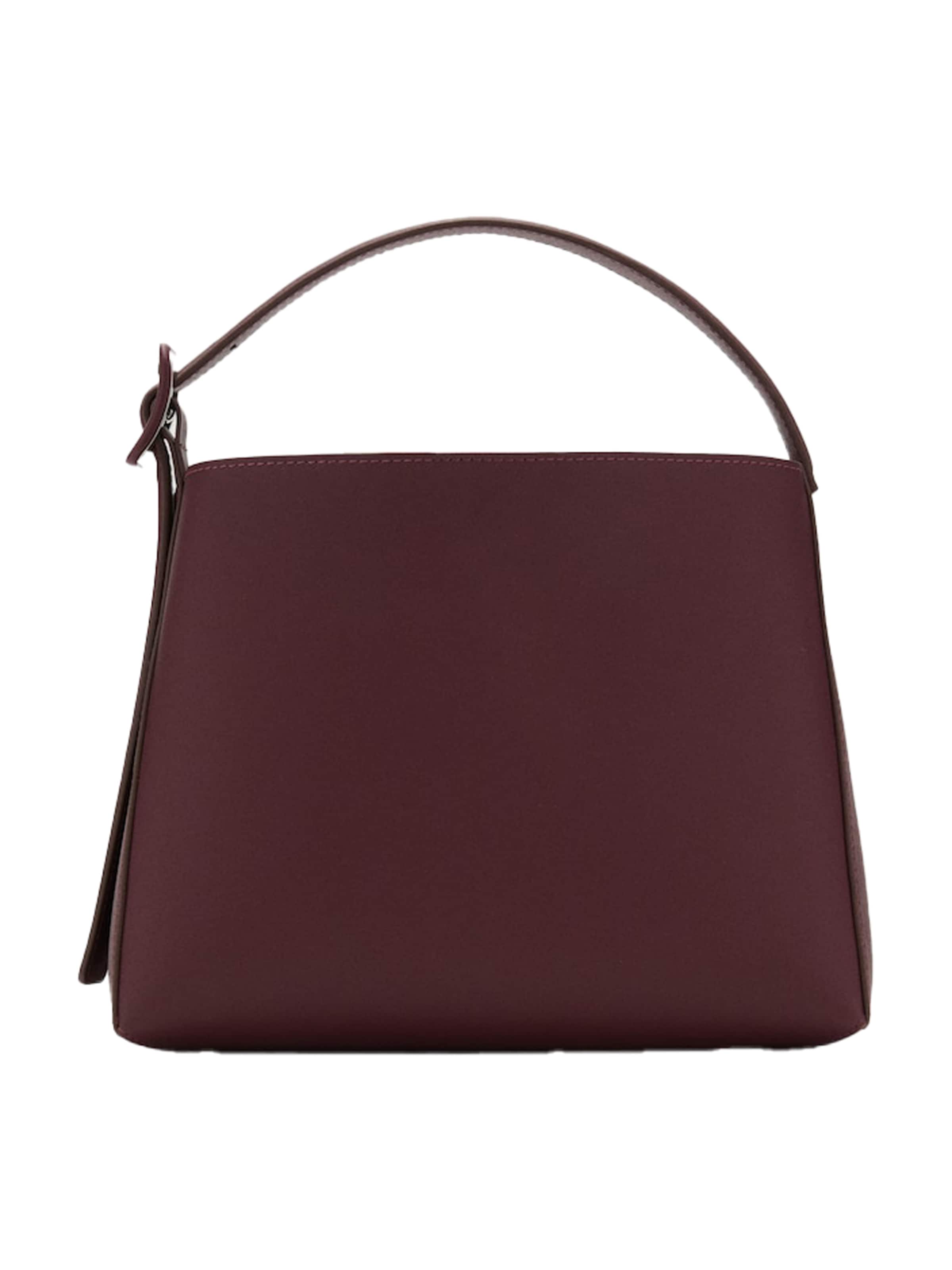 MANGO Kabelka na rameno 'WINNIE' - Červená: predná strana