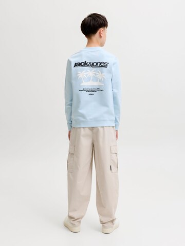 Jack & Jones Junior Regular Pants 'JPStevan Crisp' in Grey
