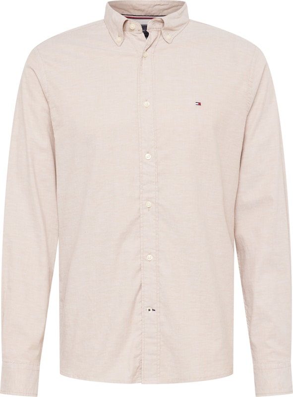 TOMMY HILFIGER Regular Fit Hemd in Champagner RN8460 TOMMY HILFIGER Regular Fit Hemd in Champagner RN8460
