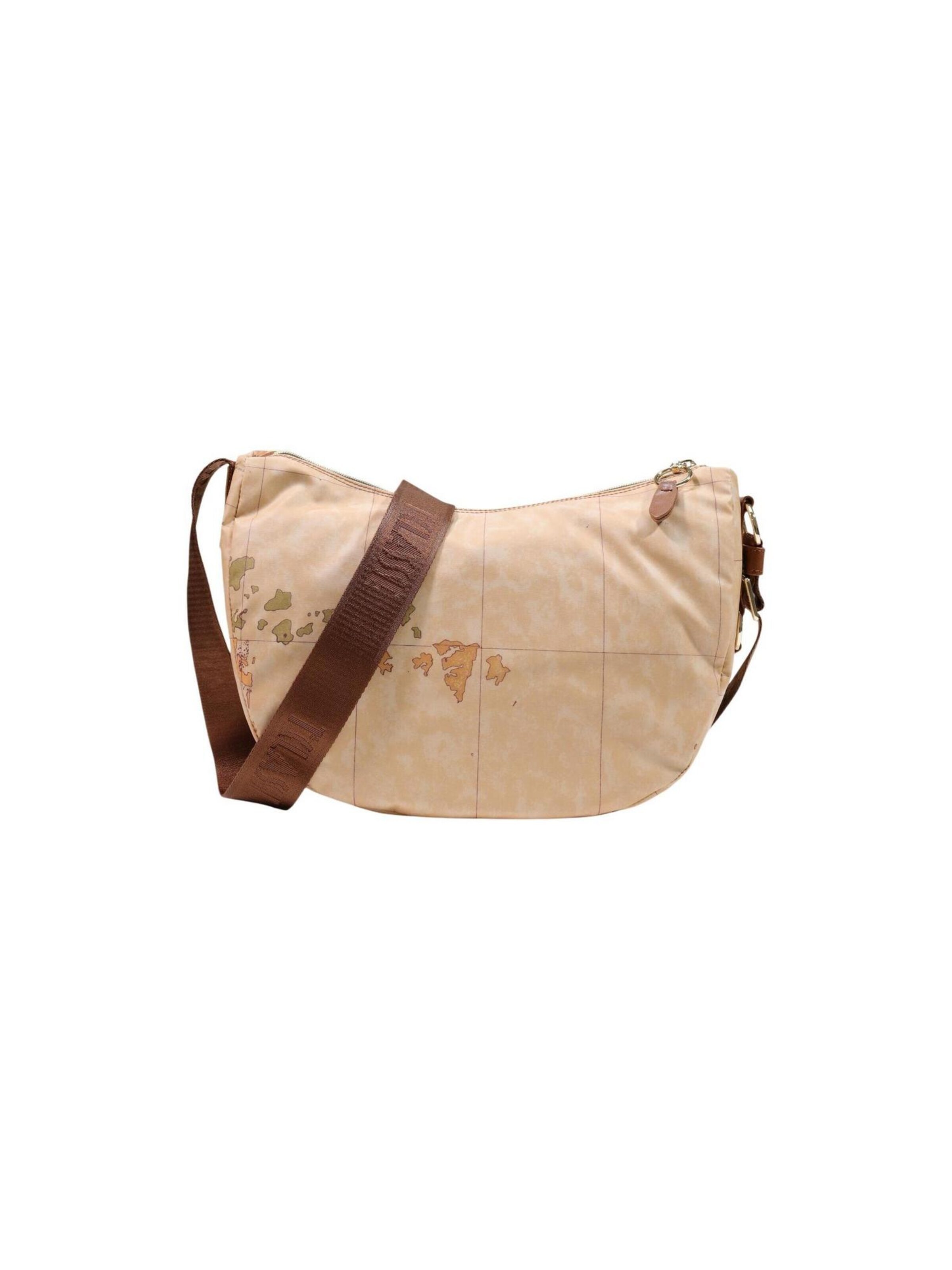 Borsa a tracolla di Alviero Martini 1a clase in beige: frontale