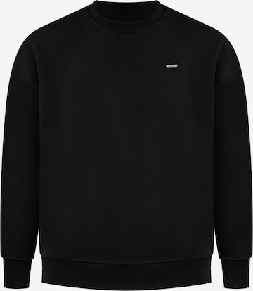 Sweat-shirt 'Riven' Smilodox en noir : devant