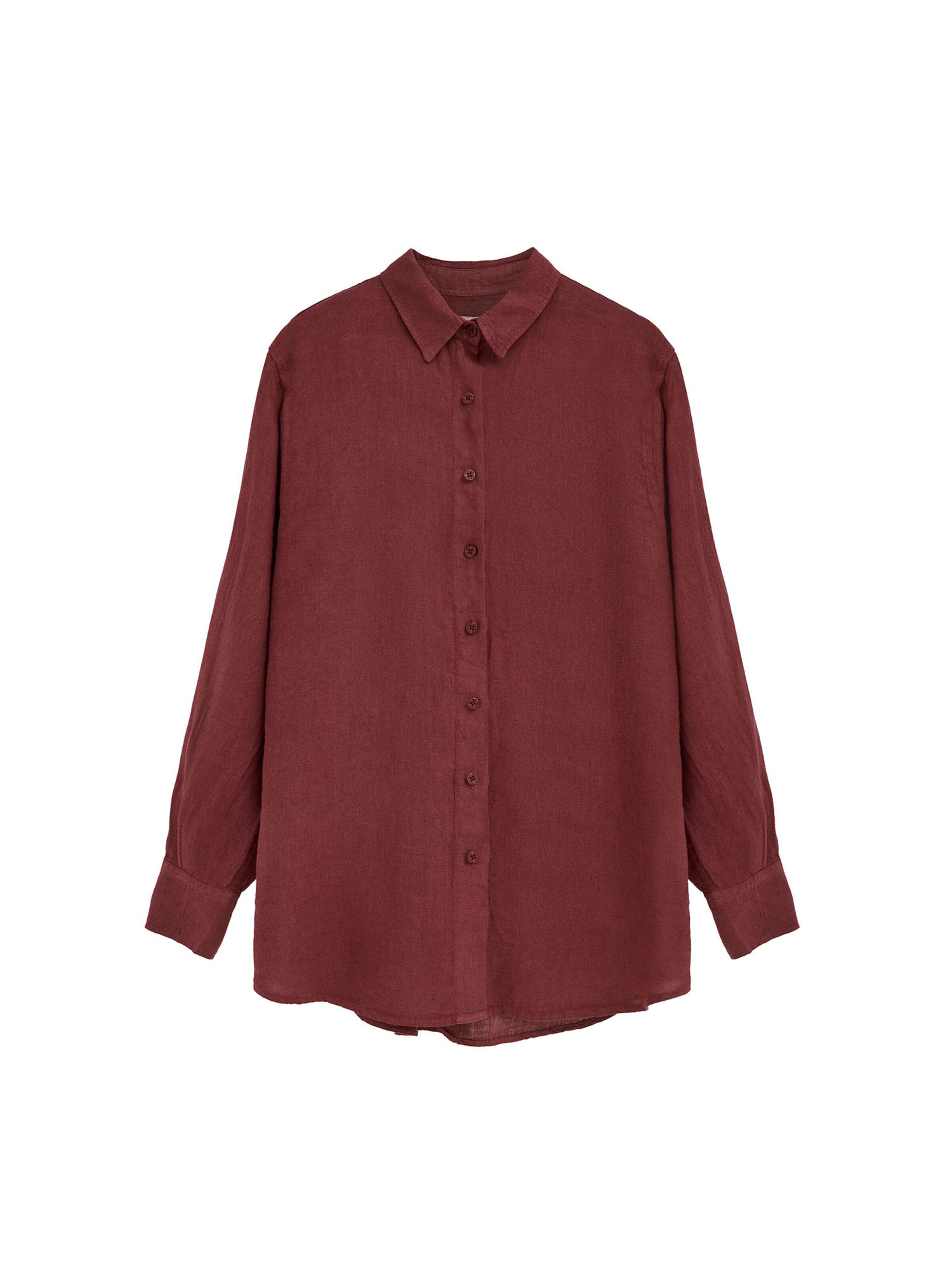 Polo Club Bluse in Braun: Vorderseite