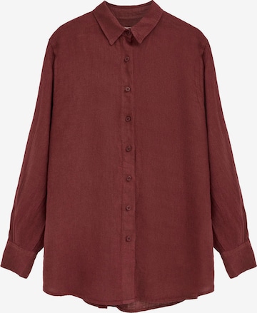 Polo Club Bluse in Braun: Vorderseite