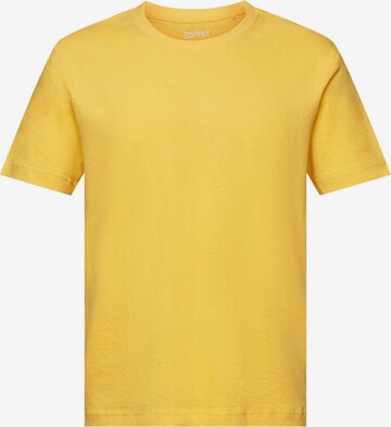 T-Shirt ESPRIT en jaune : devant