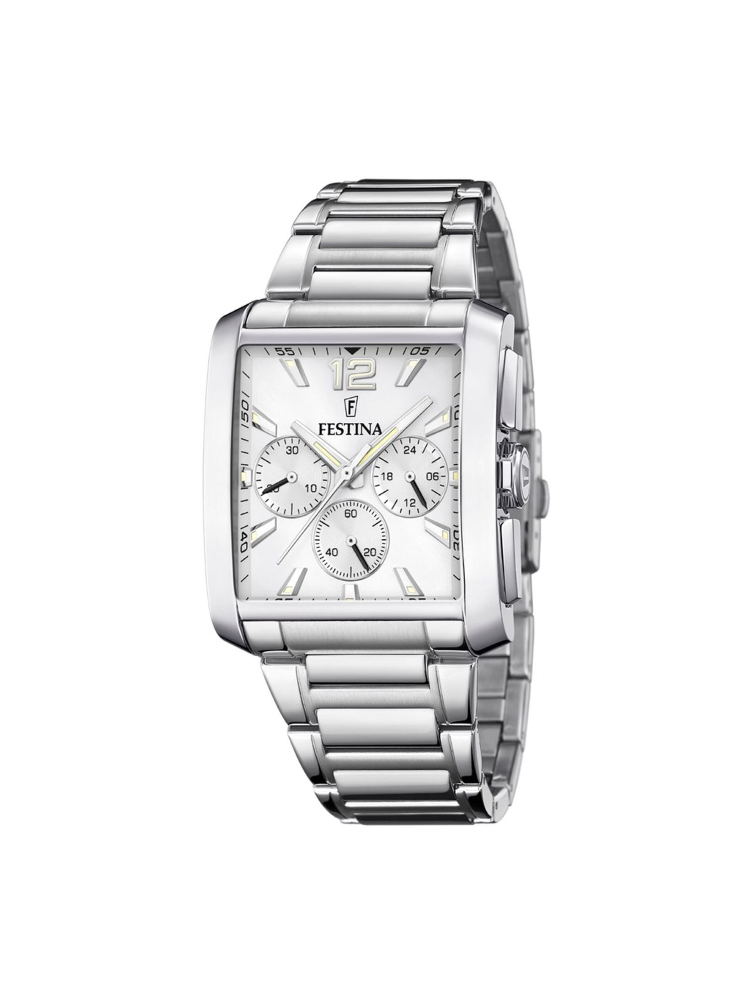 Montre à affichage analogique FESTINA en gris : devant