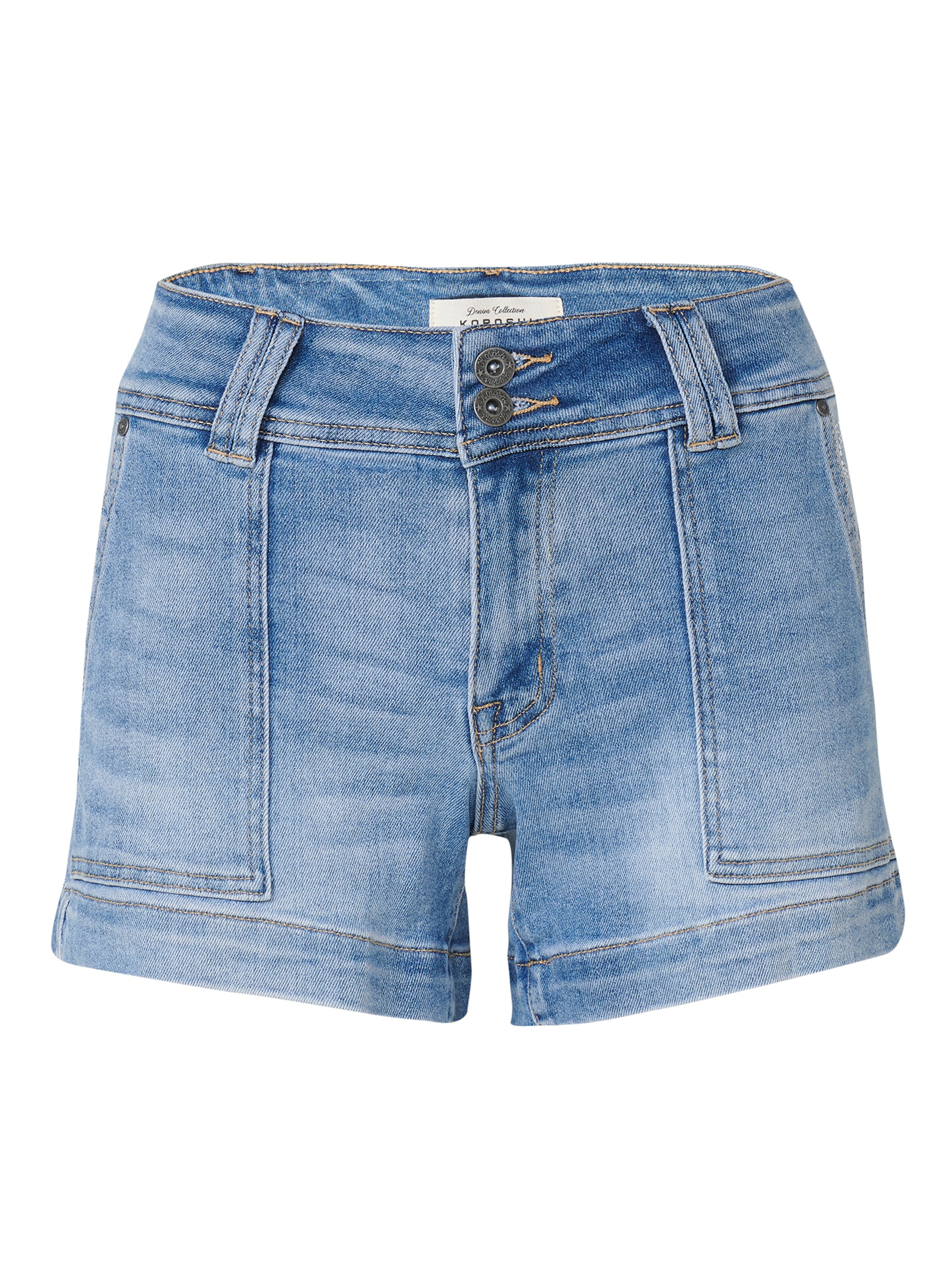 KOROSHI Обычный Джинсы в Синий: спереди