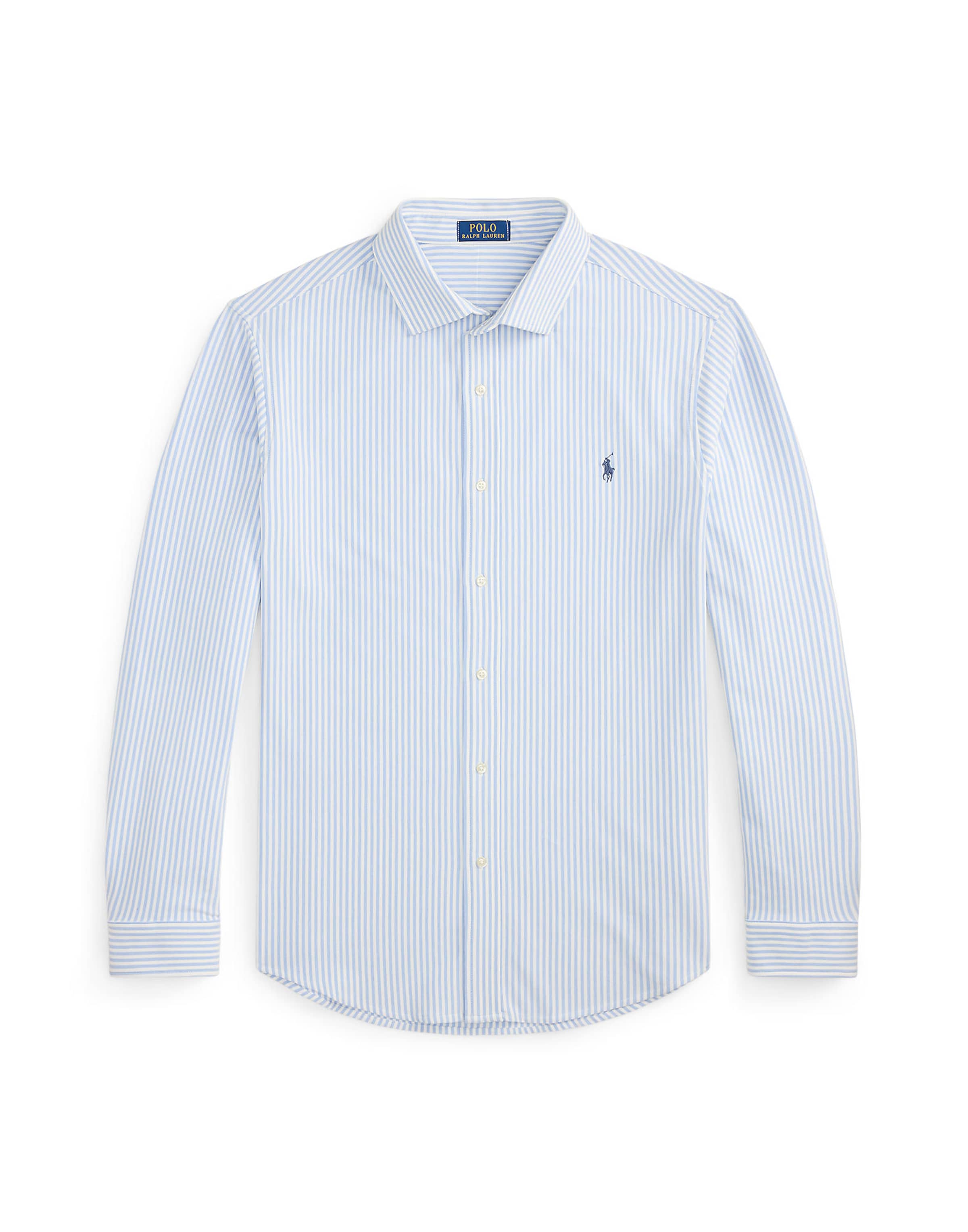 Polo Ralph Lauren Big & Tall Средняя посадка Рубашка в Белый: спереди