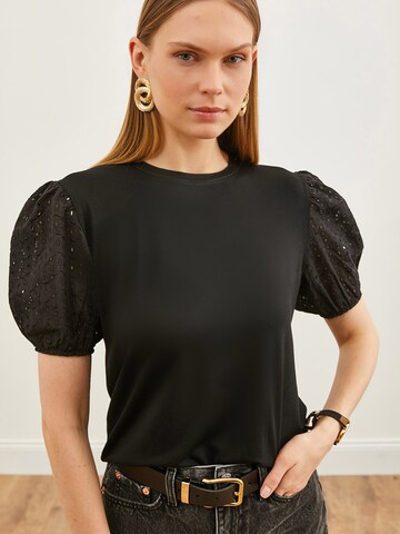 T-shirt olalook en noir