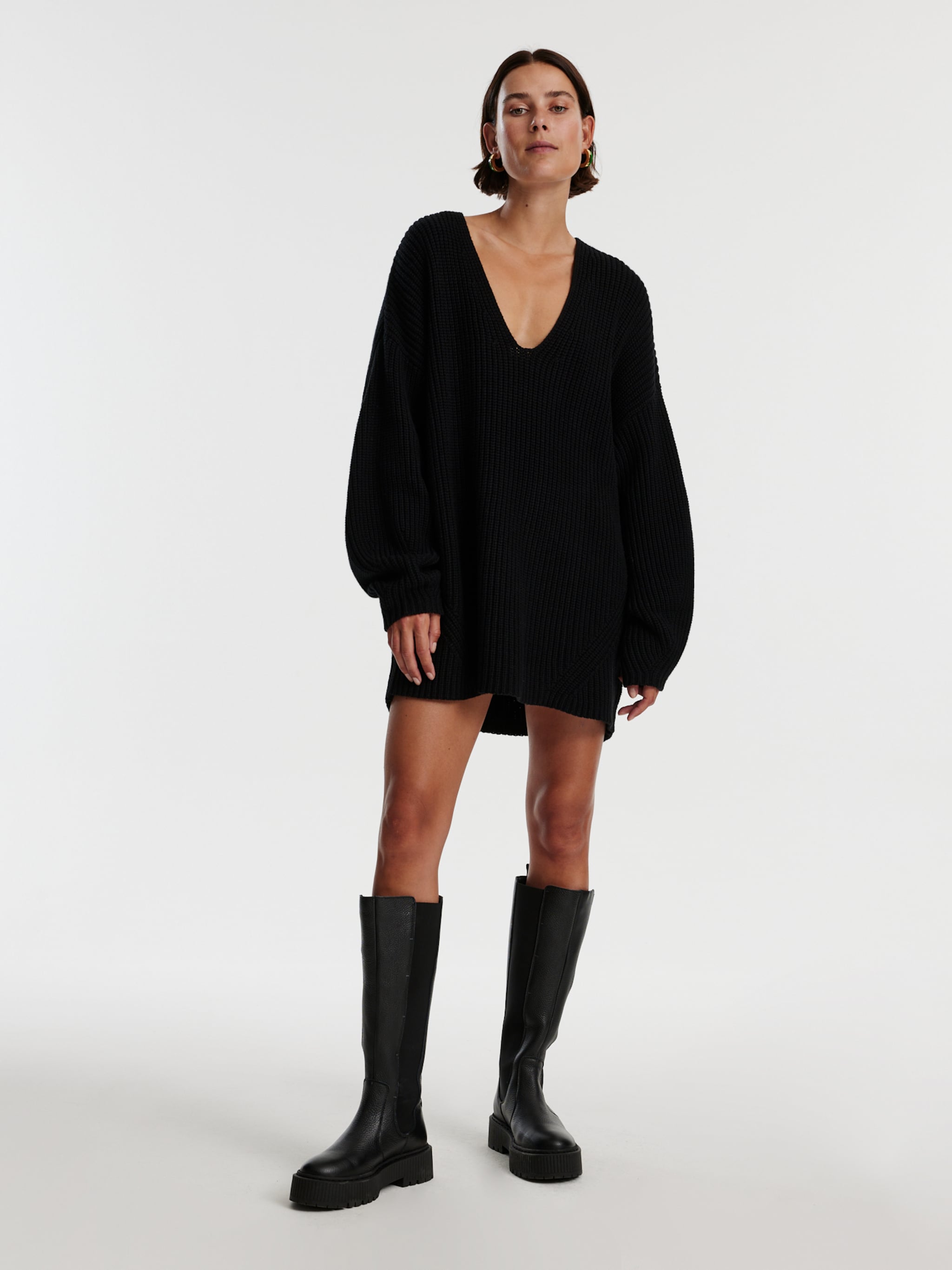 EDITED Produits Pull-over 'Yveline' noir