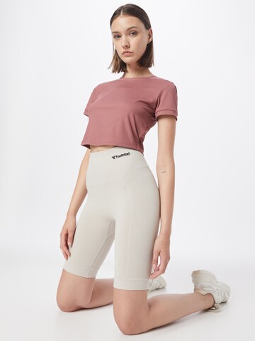 Hummel Скинни Спортивные штаны 'Tif' в Серый