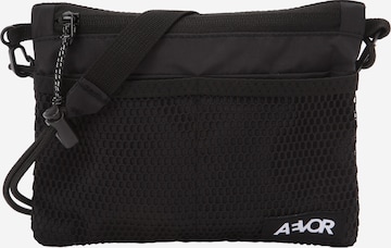 Sac à bandoulière AEVOR en noir : devant