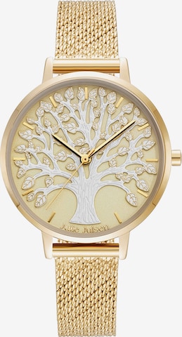 Julie Julsen Analog Watch in Gold: front