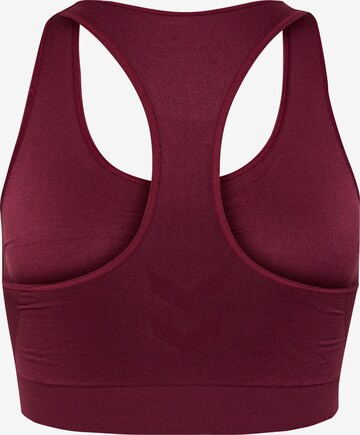 Bustier Soutien-gorge de sport 'Tif' Hummel en rouge