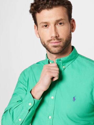 Polo Ralph Lauren Slim fit Overhemd in Groen