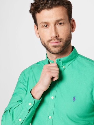Polo Ralph Lauren Slim Fit Риза в зелено
