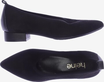 heine Flats & Loafers in 35 in Black: front