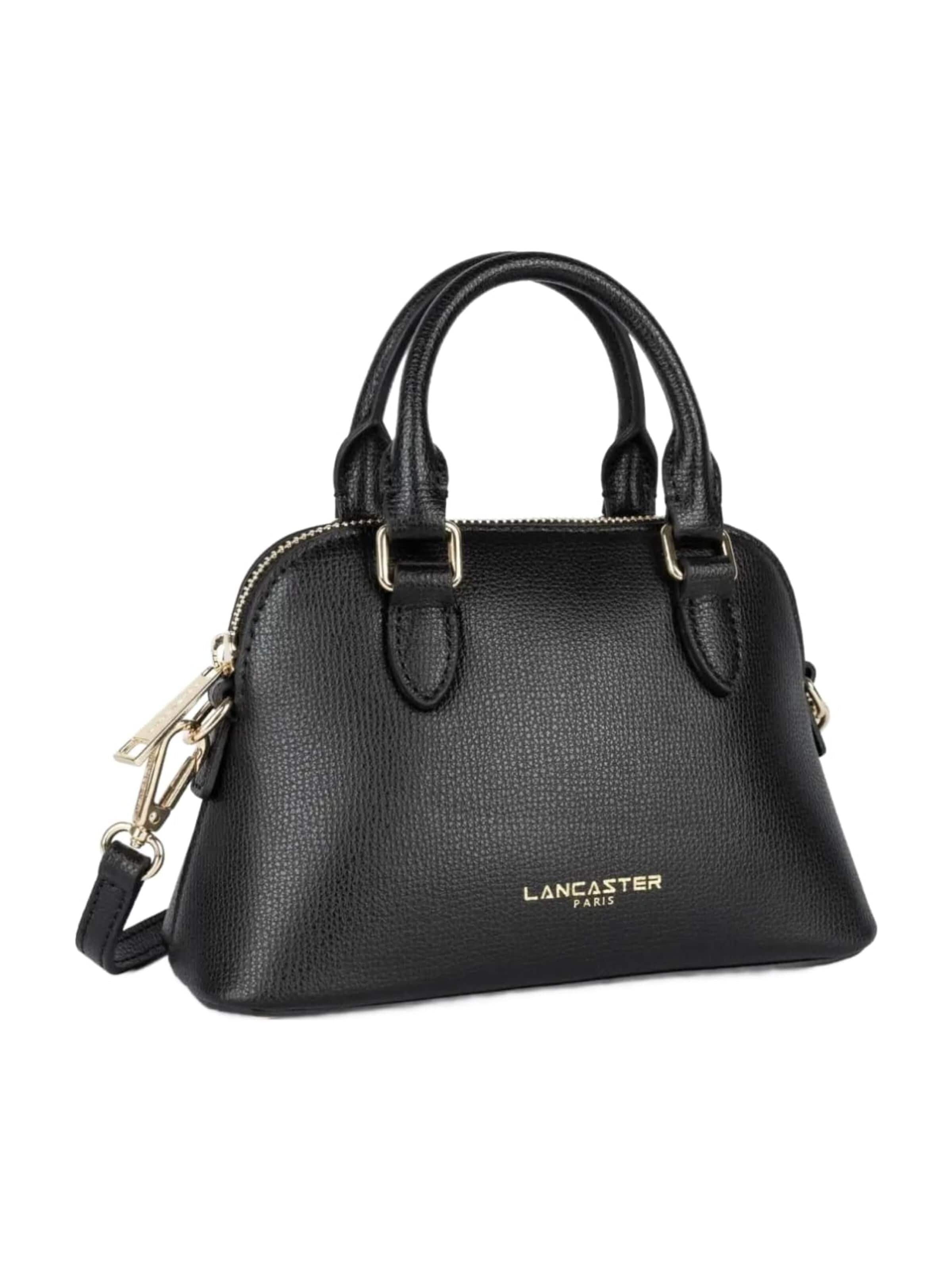 Sacs à main 'Lancaster Sac demi lune Zippé S Sierra Jia Noir' LANCASTER Paris en noir
