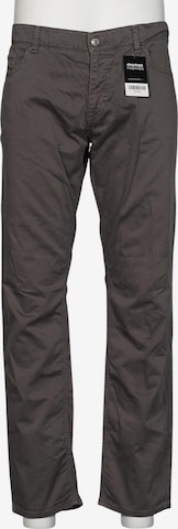 BOSS Stoffhose 38-40 in Grau: Vorderseite